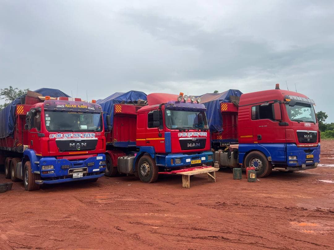 Freight truck prepared for a regional delivery